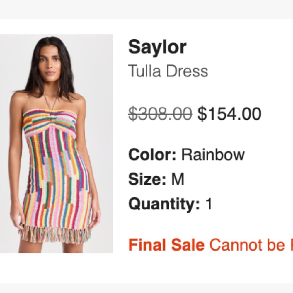 Saylor "Tulla" Mini Dress